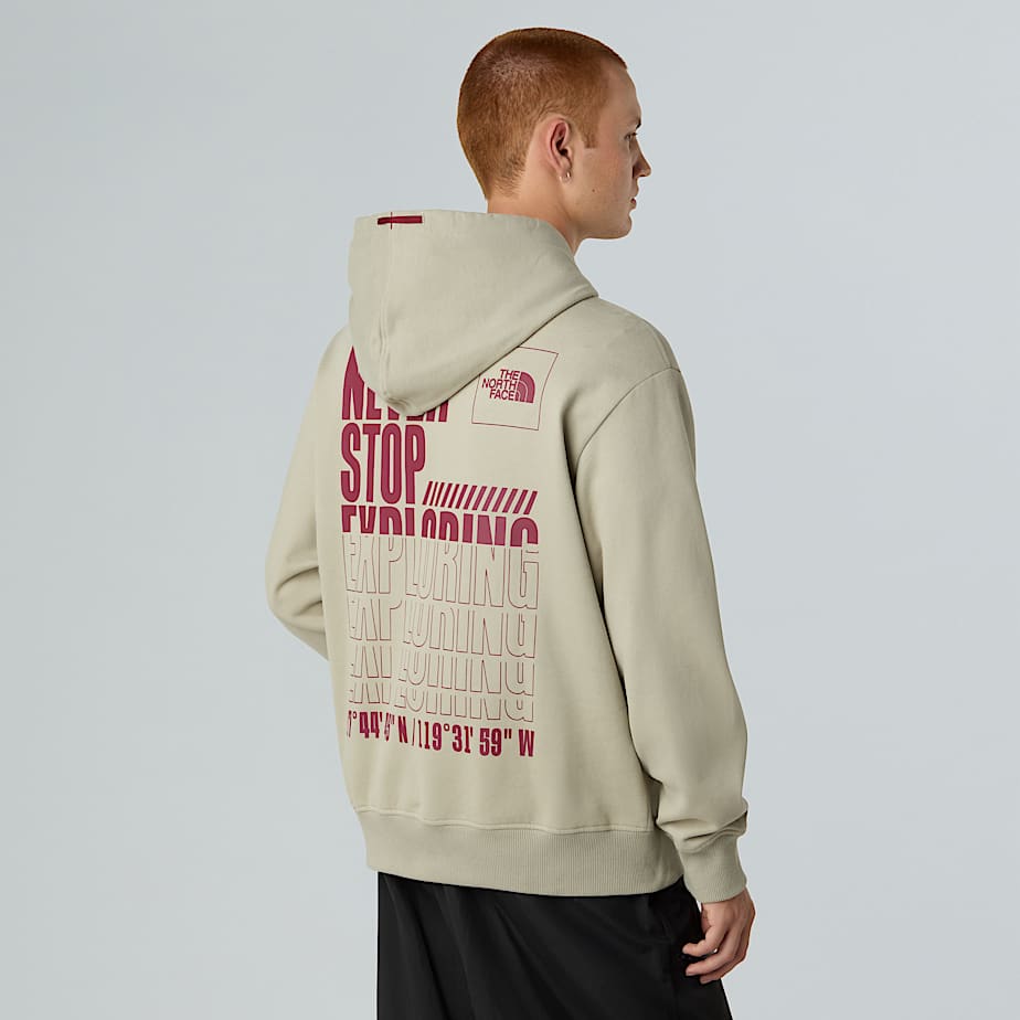 The North Face Sudadera Con Capucha Coordinates Para Hombre Clay Grey 