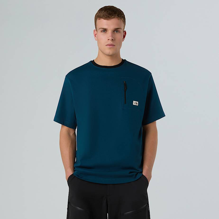The North Face Men's Heritage Pocket T-shirt Midnight Petrol