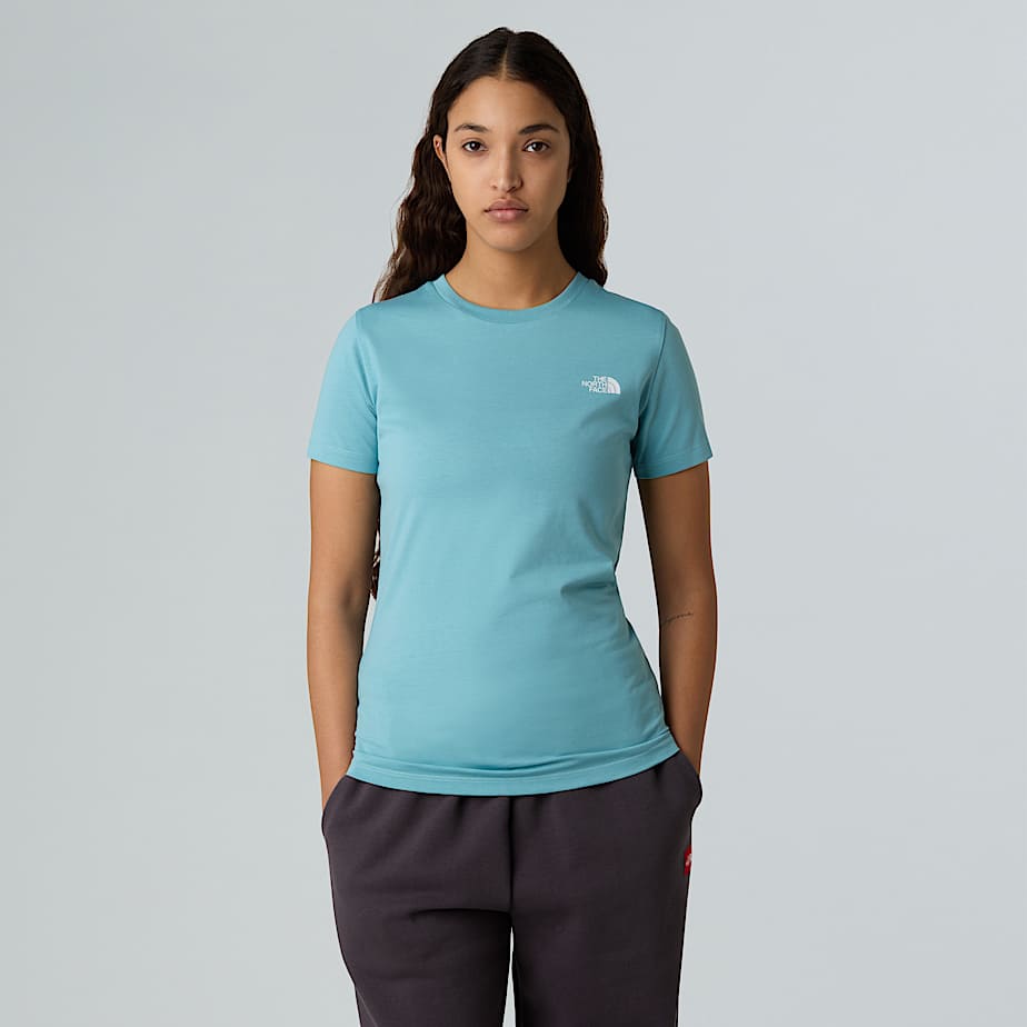 The North Face Simple Dome T-Shirt FüR Damen Blue Eclipse GrößE M Female-image