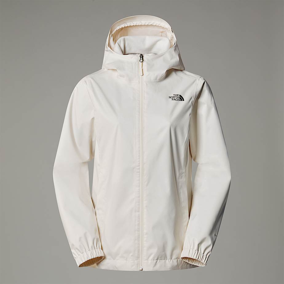 The North Face Quest Kapuzenjacke Für Damen White Dune 