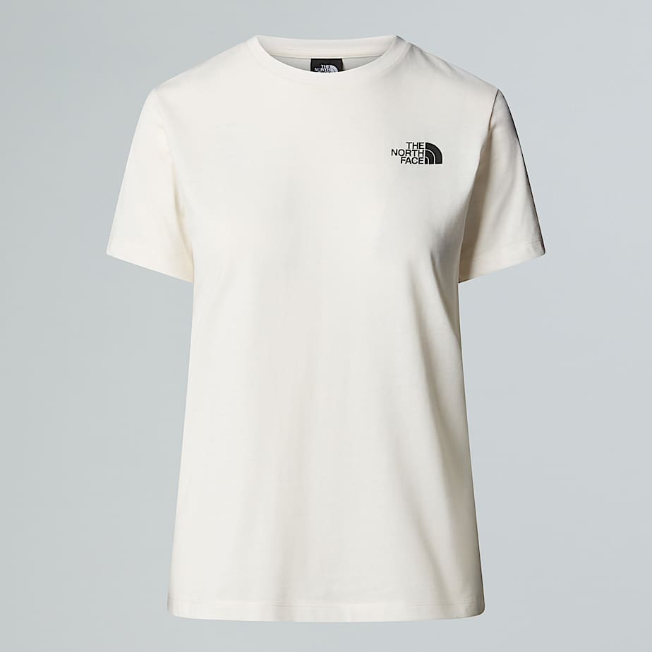 The North Face Blanca T-Shirt FüR Damen White Dune GrößE L Female-image