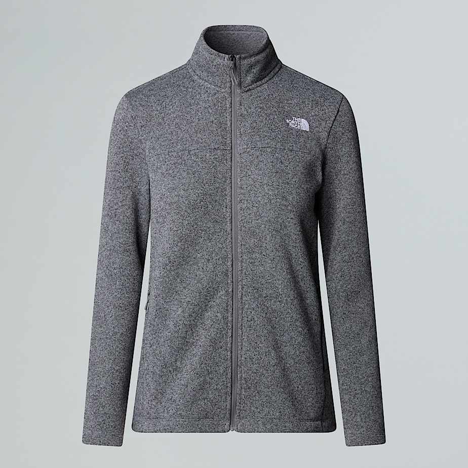 The North Face Antisana Fleece Für Damen Tnf Mid Grey Heather 
