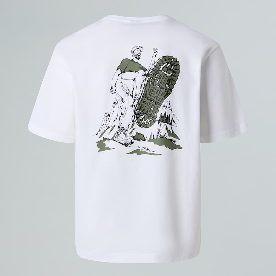 The North Face Unisex Hike Backpack Relaxed T-shirt Tnf White