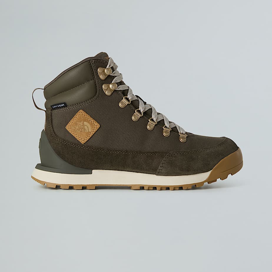 The North Face Women's Back-to-berkeley Iv Textile Lifestyle Boots New Taupe Green-calacatta