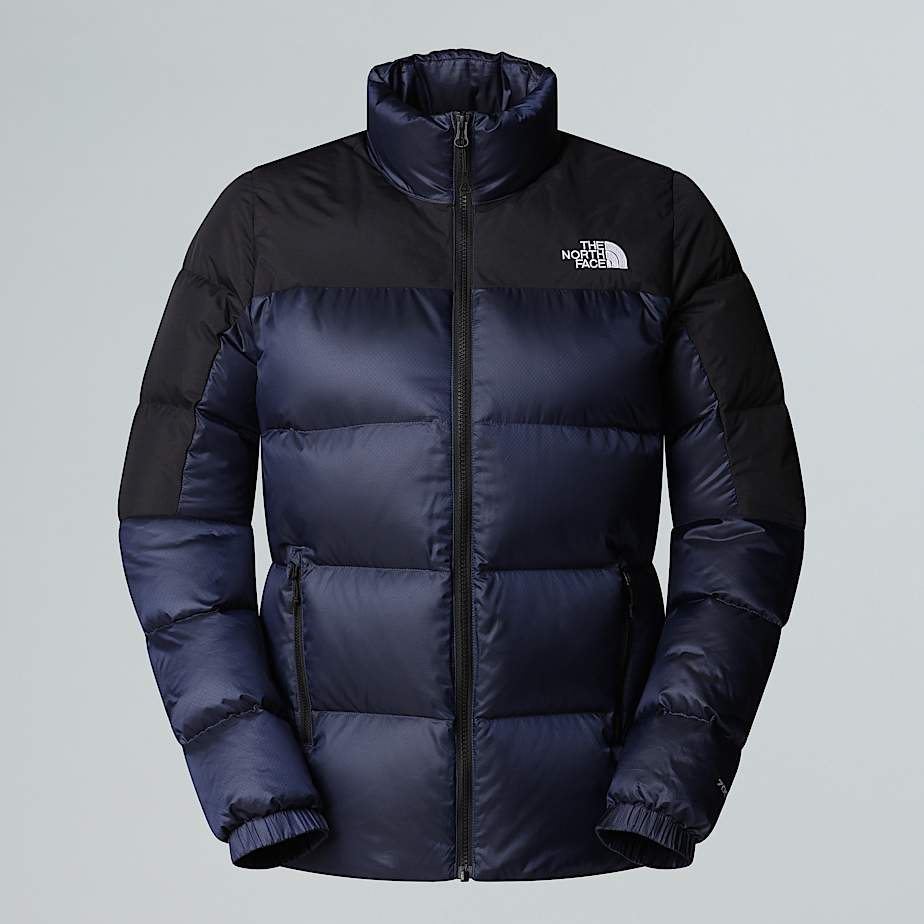 The North Face Women's Diablo Down 2.0 Jacket Lunar Blue Black Heather-tnf Black