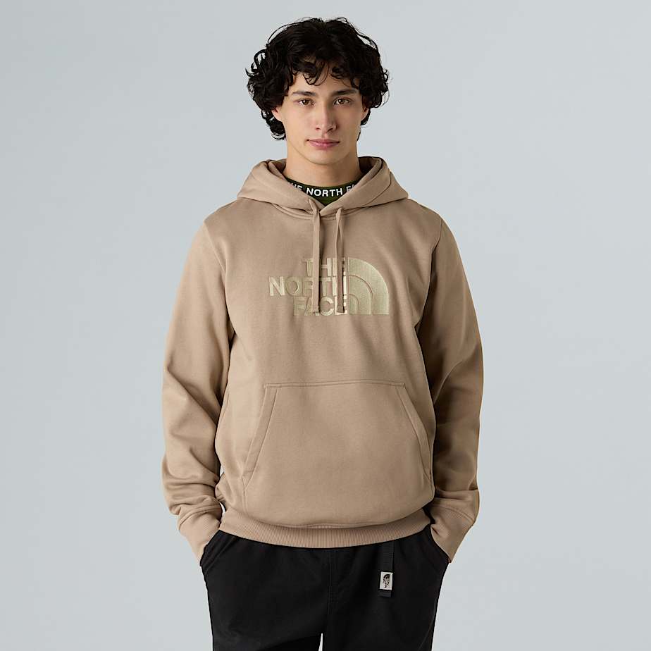 The North Face Men’s Drew Peak Hoodie Mushroom Grey-gravel