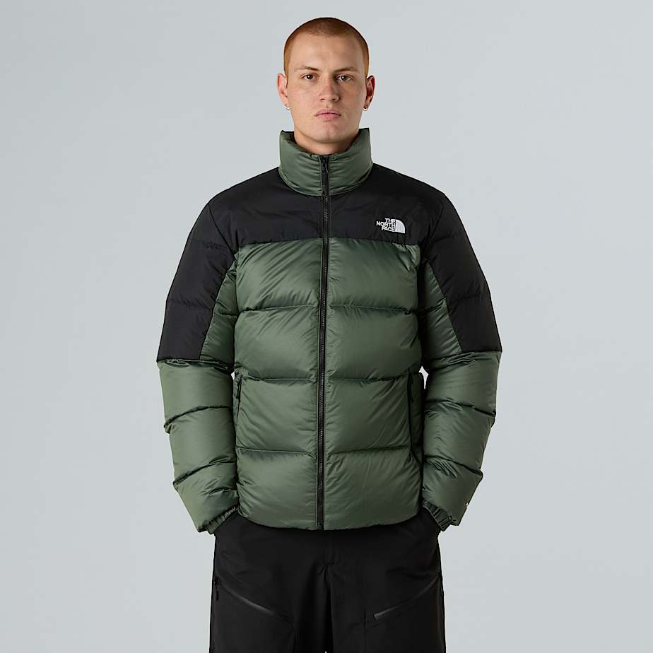The North Face Diablo 2.0 Daunenjacke FüR Herren Bark Mist Black Heather-Tnf Black GrößE L Male-image