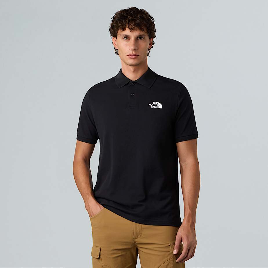 The North Face Piquet Poloshirt Für Herren Tnf Black 