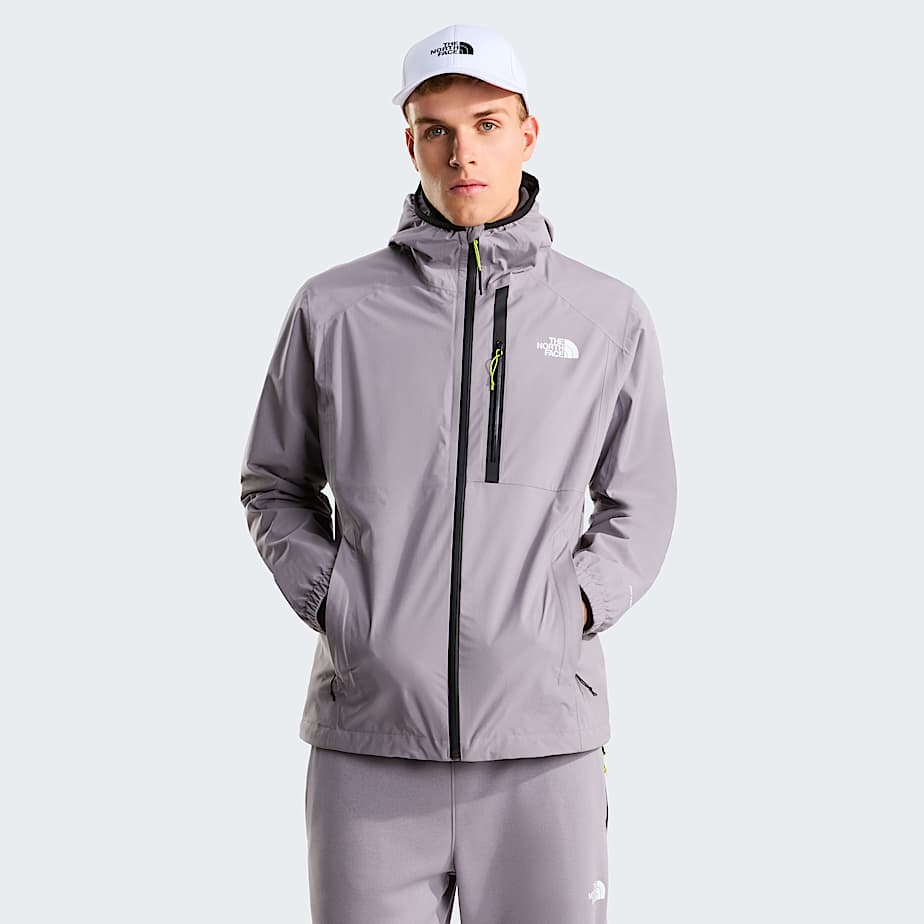 The North Face Men's Mountain Athletics Rainlit Hooded Jacket Transcendent Grey