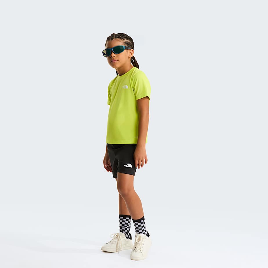 The North Face Kids' 24/7 Set Fizz Lime-tnf Black