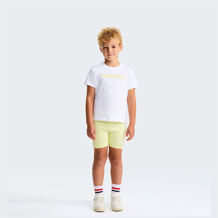 The North Face Kids' Bubble Logo Set Tnf White-lemon Mist