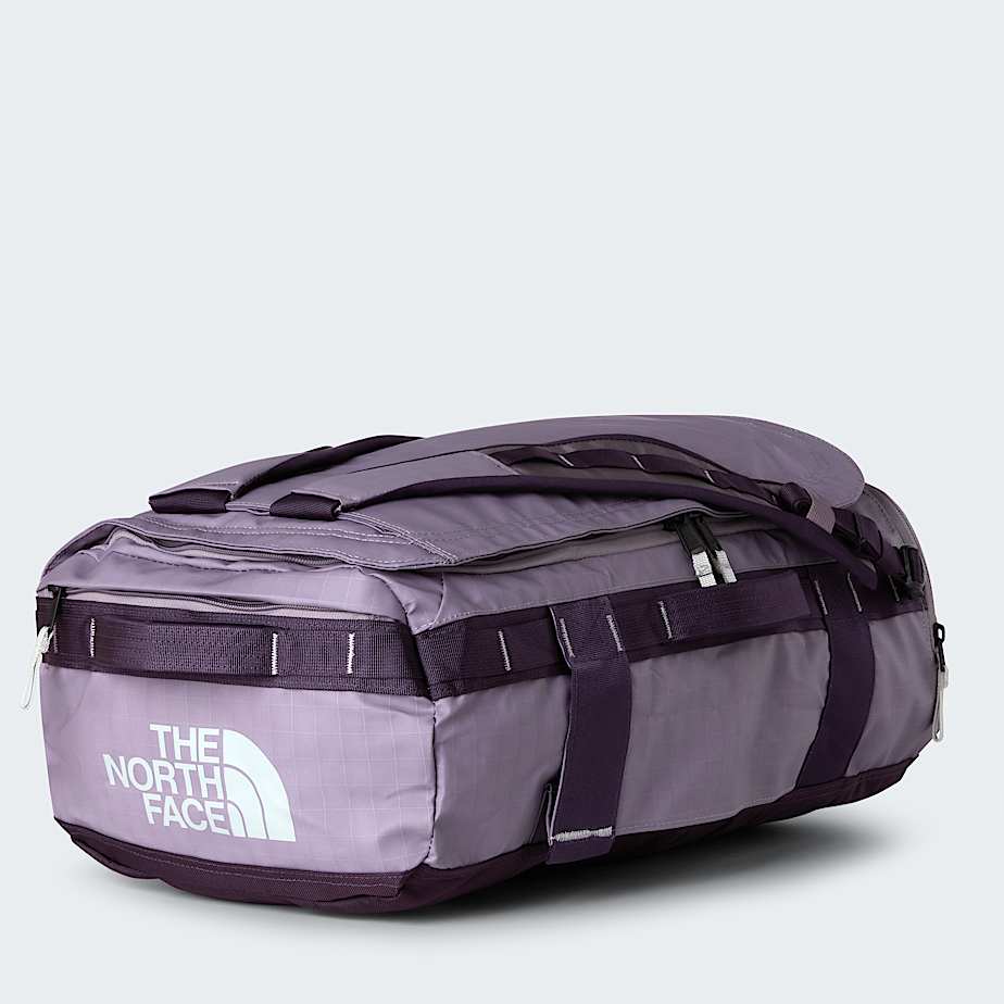 The North Face Base Camp Voyager Duffel 32l Transcendent Grey-endless Dusk-high Rise Grey One