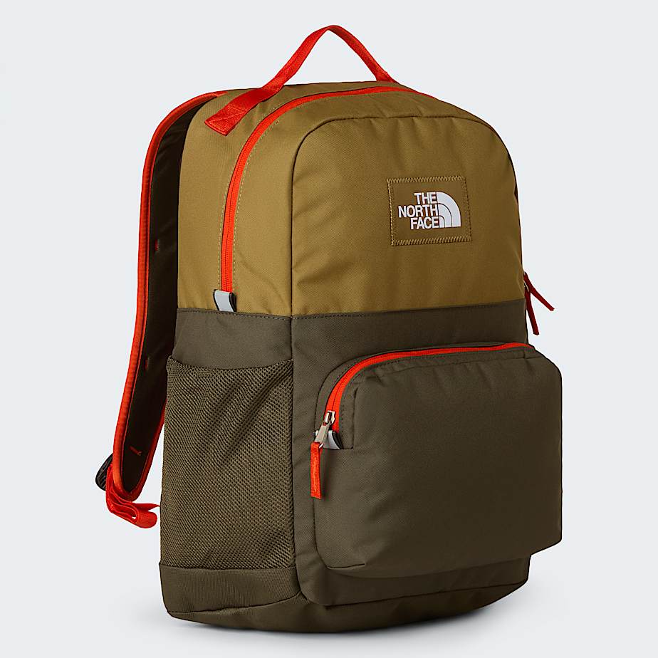 The North Face Teens' Chuckwalla Daypack Cedar-new Taupe Green-lava Red One