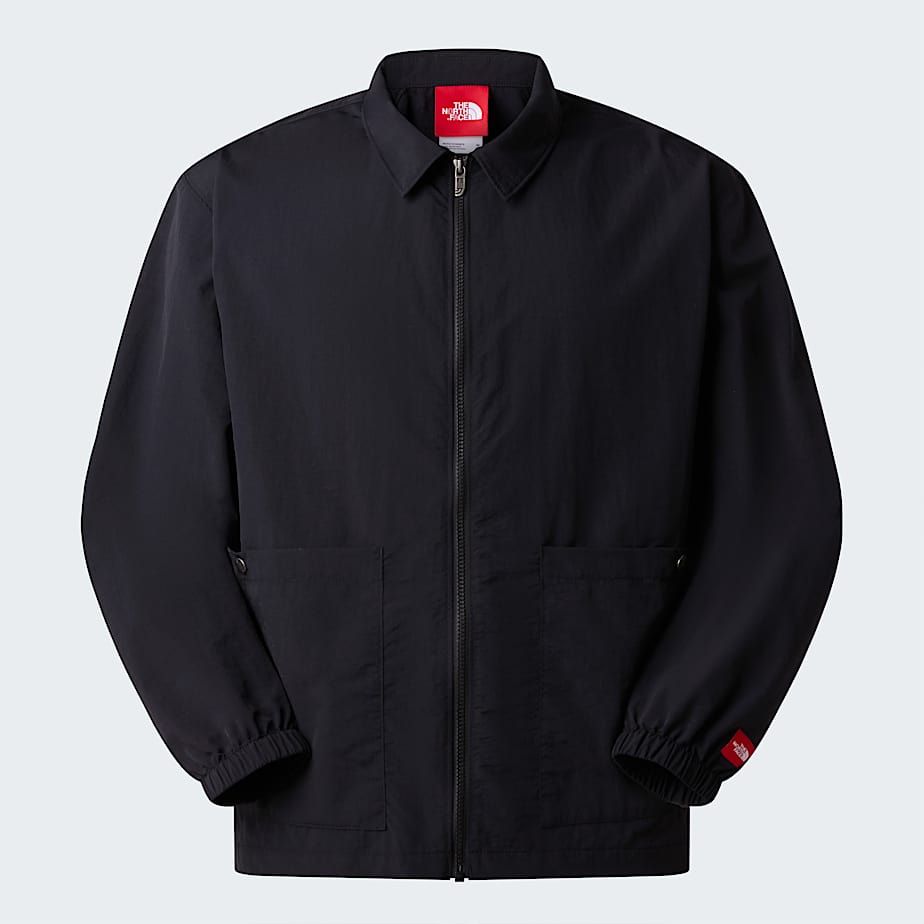 The North Face Unisex Red Box Nylon Long-sleeve Shirt Tnf Black