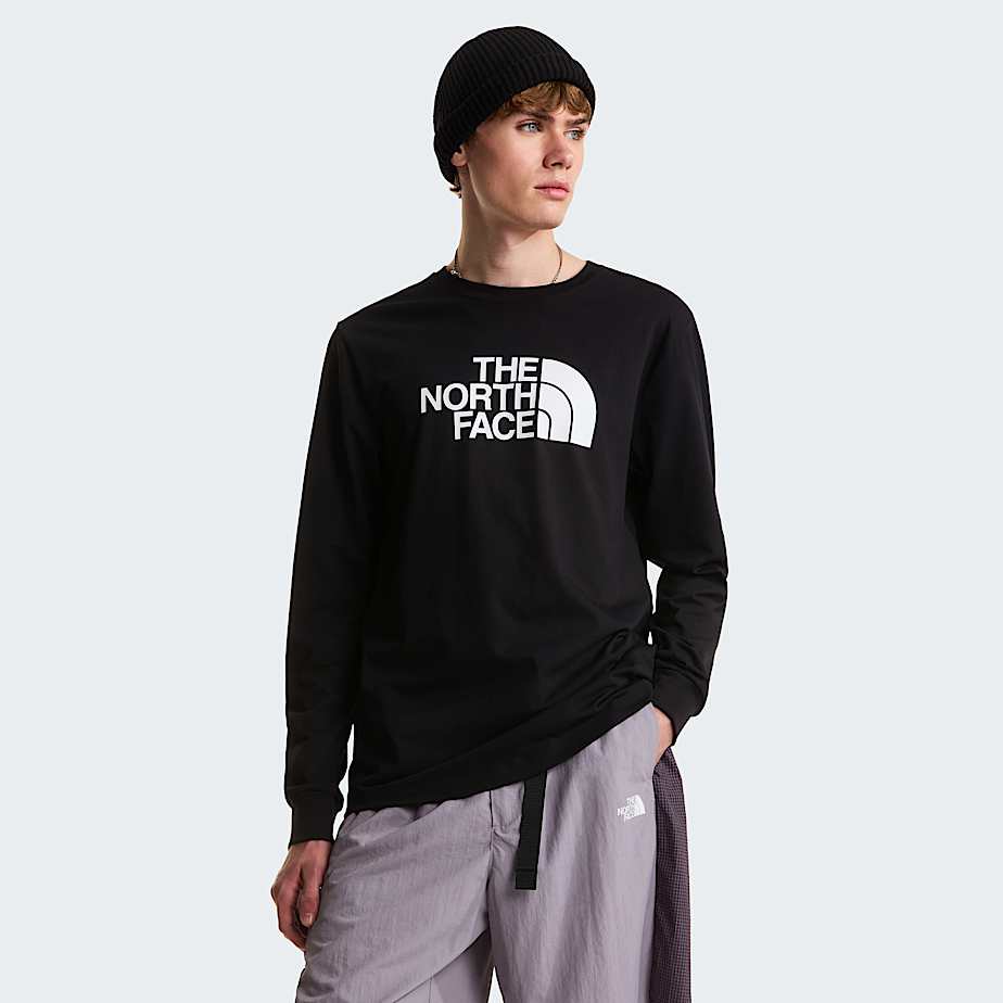 The North Face Men's Evolution Half Dome Regular Long-sleeve T-shirt Tnf Black