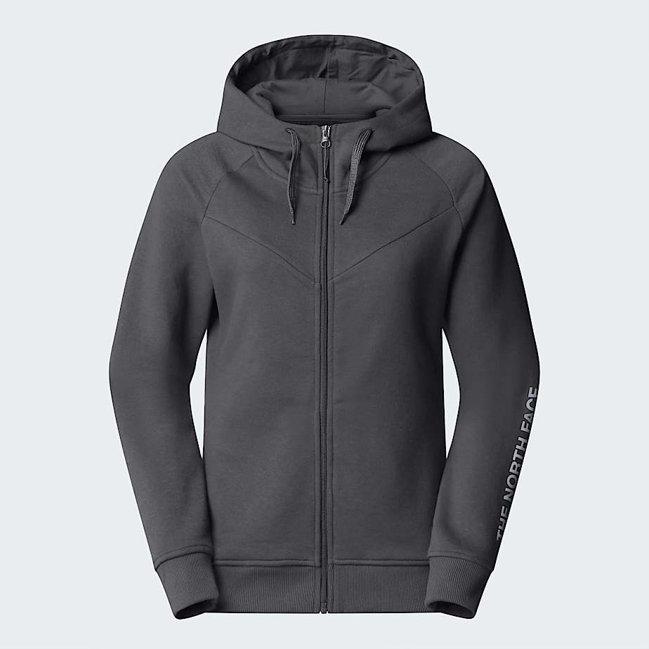 The North Face Women’s Zuum Full-zip Fleece Hoodie Anthracite Grey
