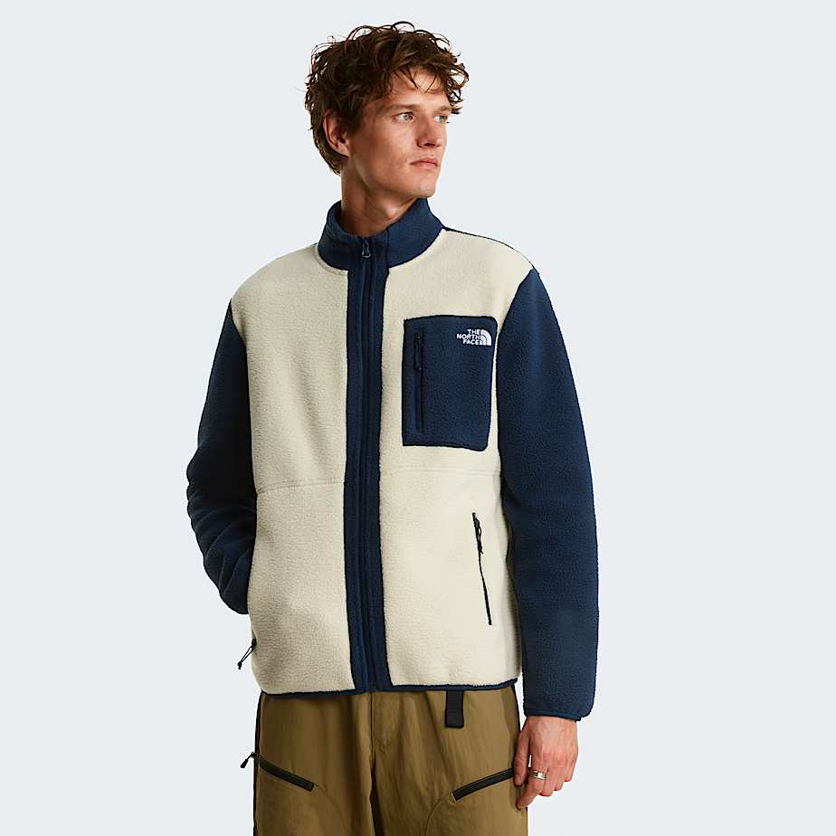 The North Face Men’s Yumiori Full-zip Fleece Jacket Desert Stone-summit Navy-summit Navy