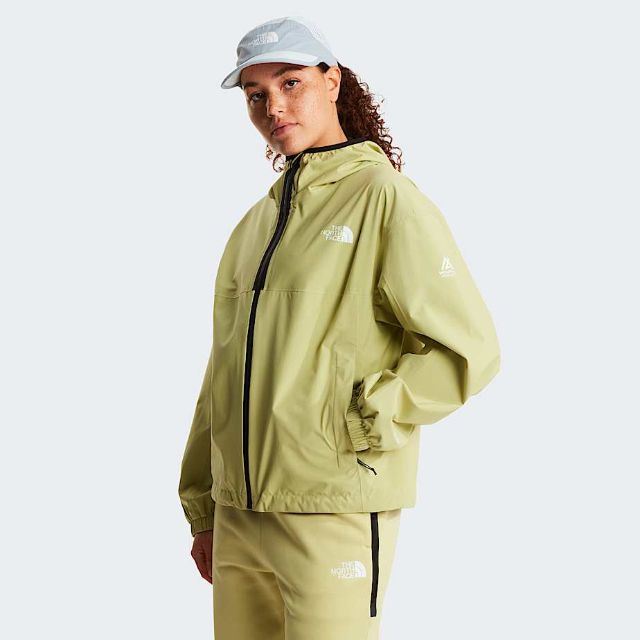 The North Face Women's Mountain Athletics Rainlit Hooded Jacket Pear