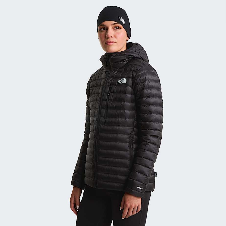 The North Face Women's Bettaforca Lightweight Down Hooded Jacket Tnf Black