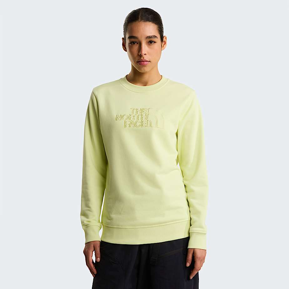 The North Face Womenâ€™s Drew Peak Light Sweatshirt Lemon Mist-pear