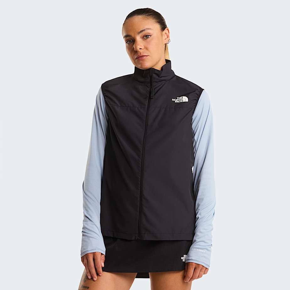 The North Face Women's Fontanales Wind Gilet Tnf Black