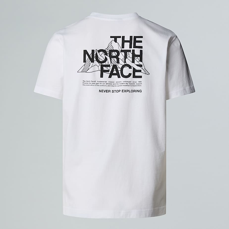 The North Face Men's Mountain Sketch T-shirt Tnf White