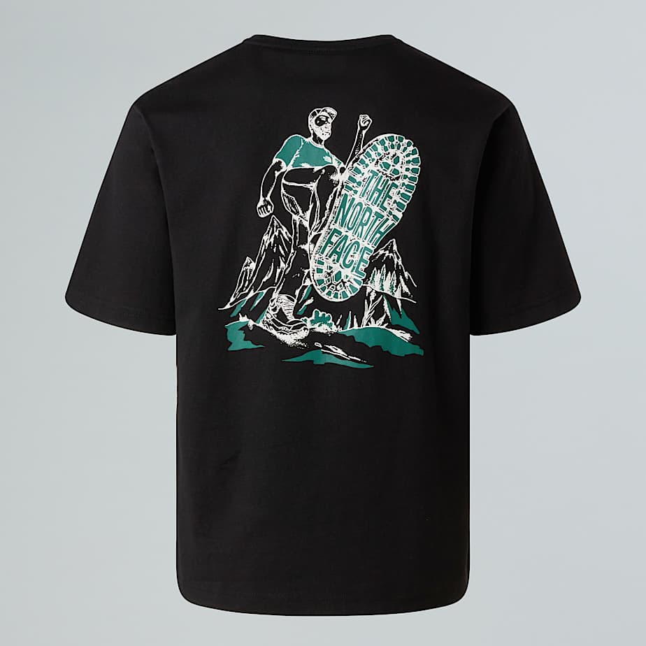 The North Face Hike Backpack Relaxt Geschnittenes T-shirt In Unisex Tnf Black 