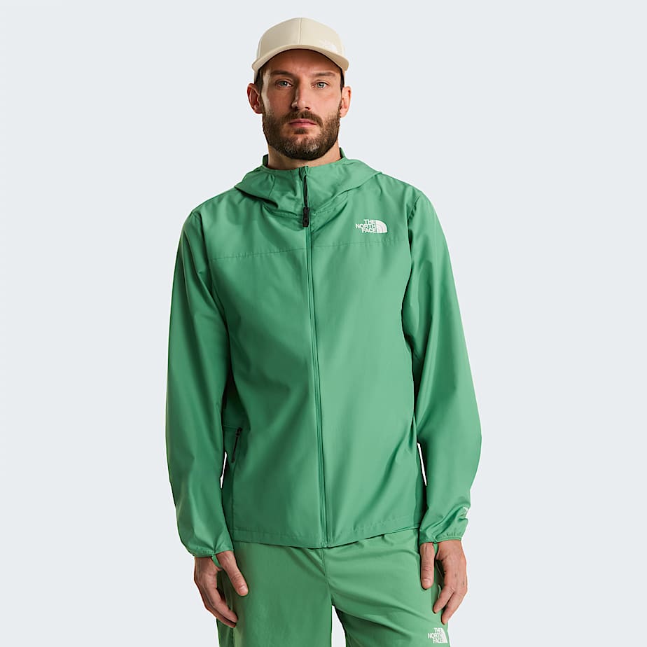 The North Face Men's Fontanales Wind Jacket Dimmed Algae