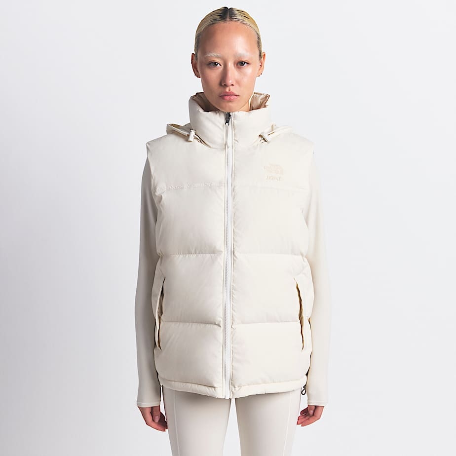 The North Face Unisex The North Face X Skims 1996 Nuptse Weste Sk Bone 