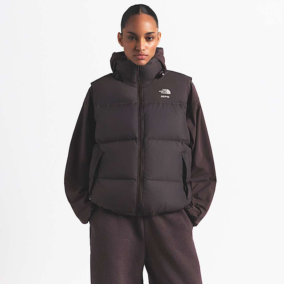 The North Face Unisex The North Face X Skims 1996 Nuptse Weste Sk Phoenix 