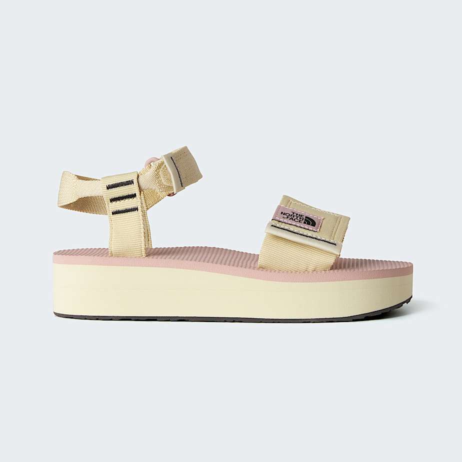 The North Face Womenâ€™s Skeena Platform Sandals Desert Stone-metal Pink