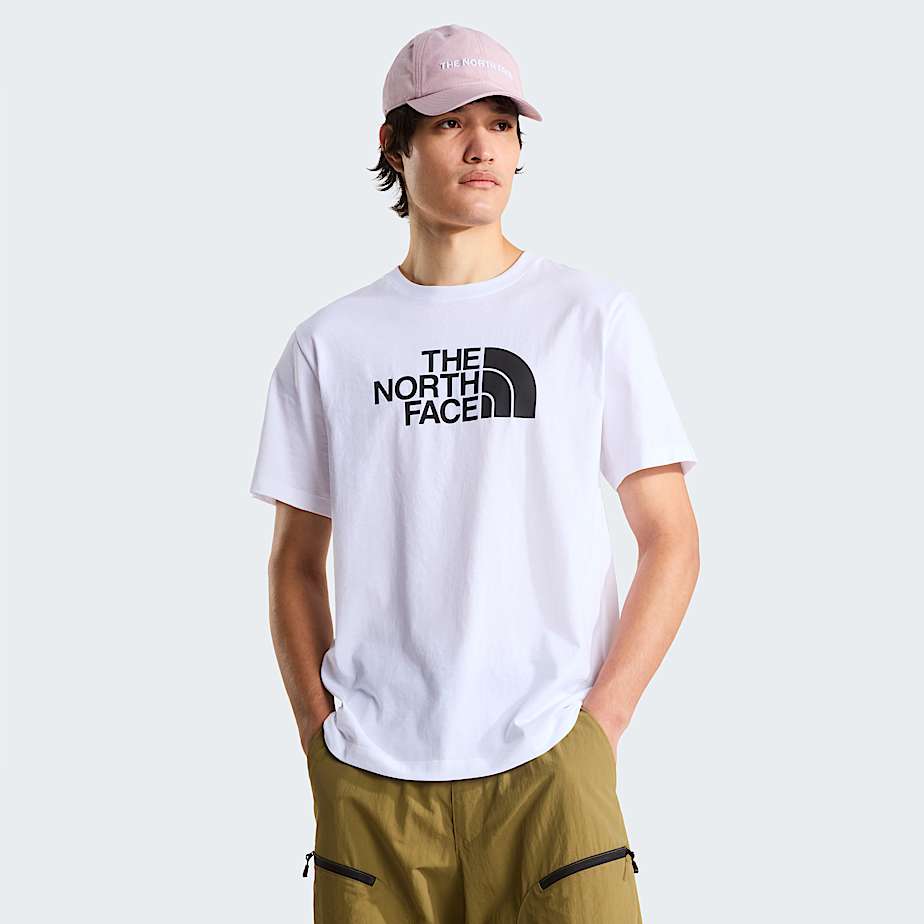 The North Face Evolution Half Dome Normal Geschnittenes T-Shirt FüR Herren Tnf White-Tnf Black GrößE L Male-image
