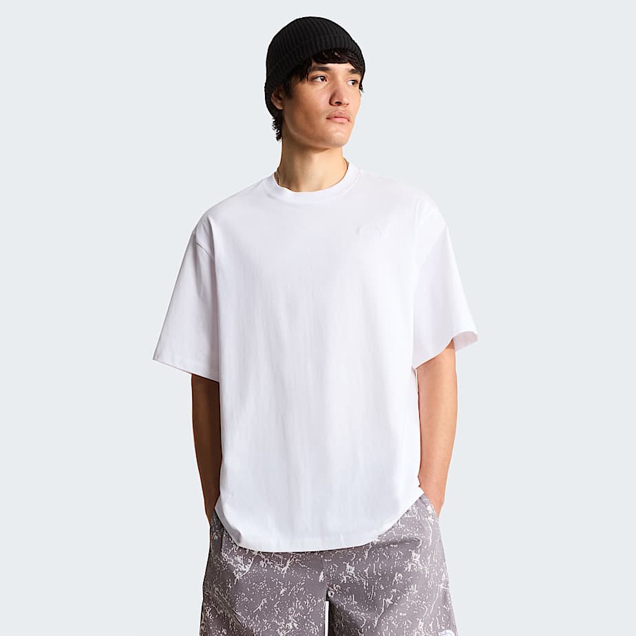 The North Face Tnf Essential Simple Dome T-Shirt FüR Herren Tnf White GrößE S Male-image