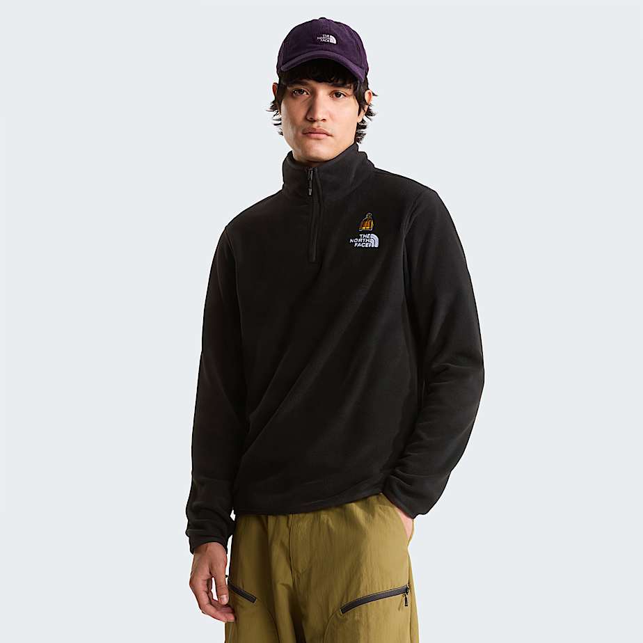 The North Face Men's 60th Anniversary Glacier Fleece Tnf Black