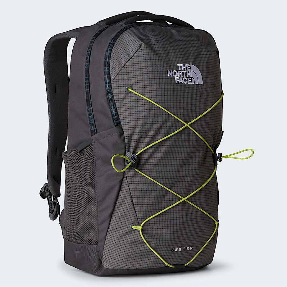 The North Face Jester Backpack Anthracite Grey-smoked Pearl-fizz Lime One