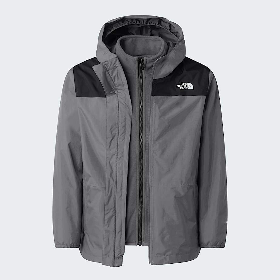 The North Face Teens' Original Triclimate 3-in-1 Jacket Smoked Pearl-tnf Black