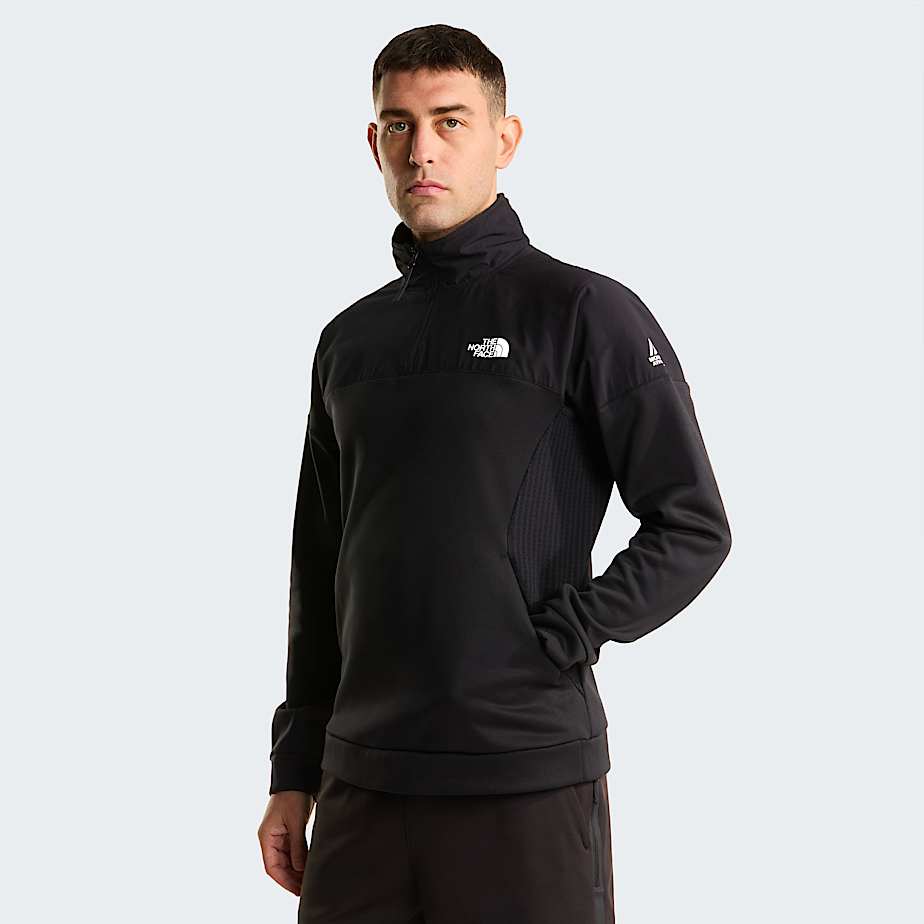 The North Face Men's Mountain Athletics 1/4 Zip Fleece Tnf Black