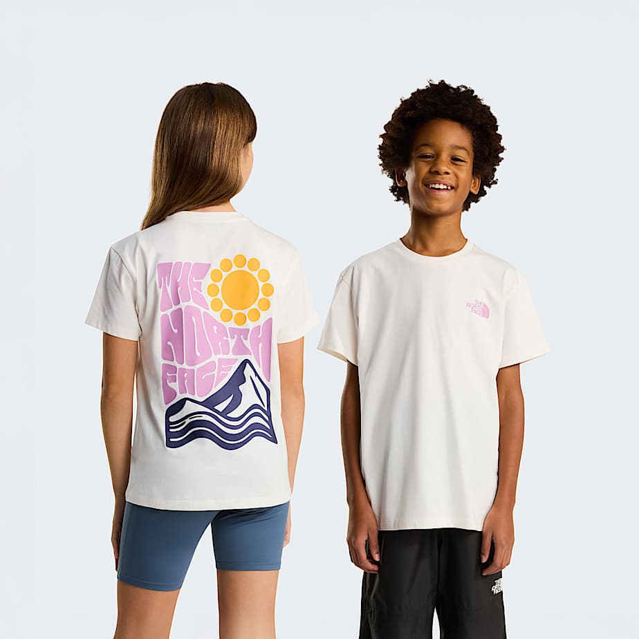The North Face Teens' Voyage Relaxed T-shirt White Dune