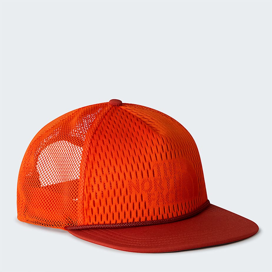 The North Face Runner Trucker Cap Lava Red-iron Clay One