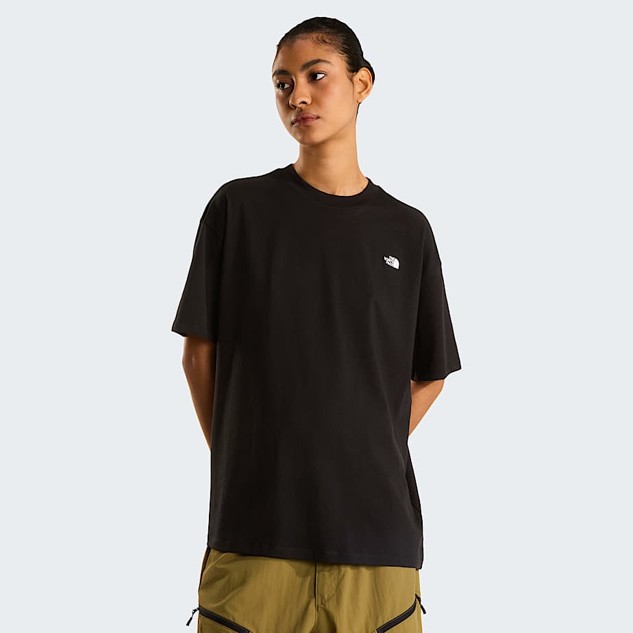 The North Face Tnf Essential Simple Dome T-shirt Für Damen Tnf Black 