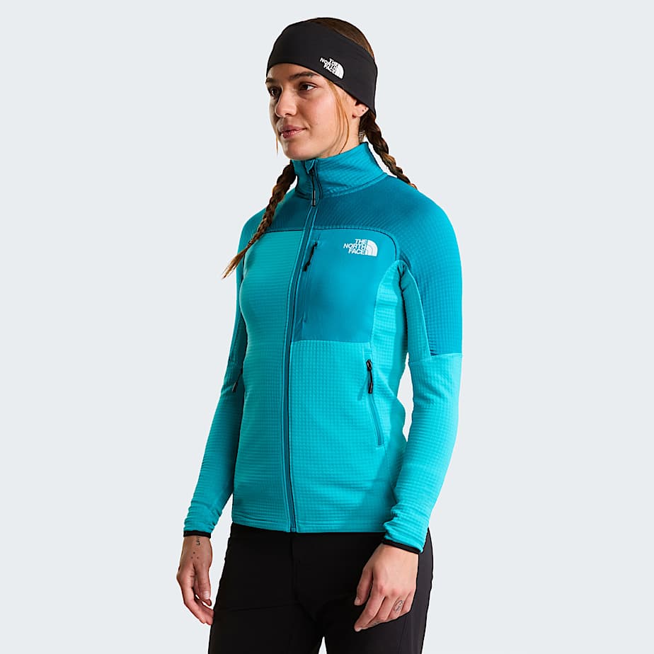 The North Face Stormgap Power Grid™ Jacke Für Damen Galactic Blue-deep Teal 
