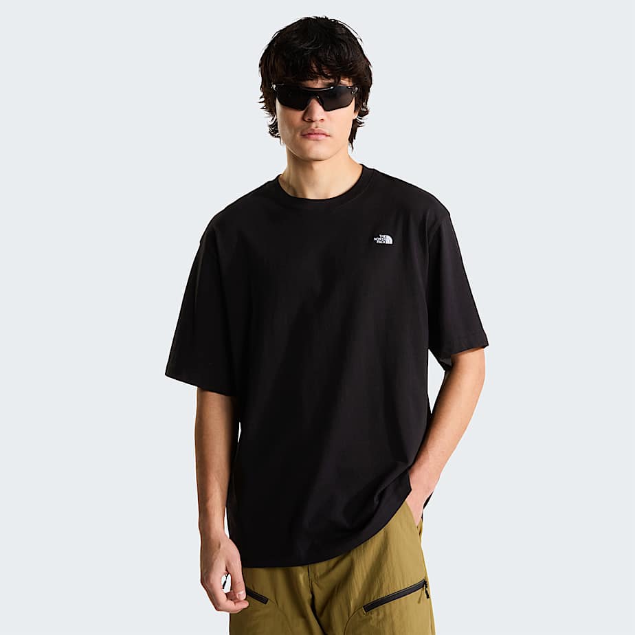 The North Face Tnf Essential Simple Dome T-shirt Für Herren Tnf Black 