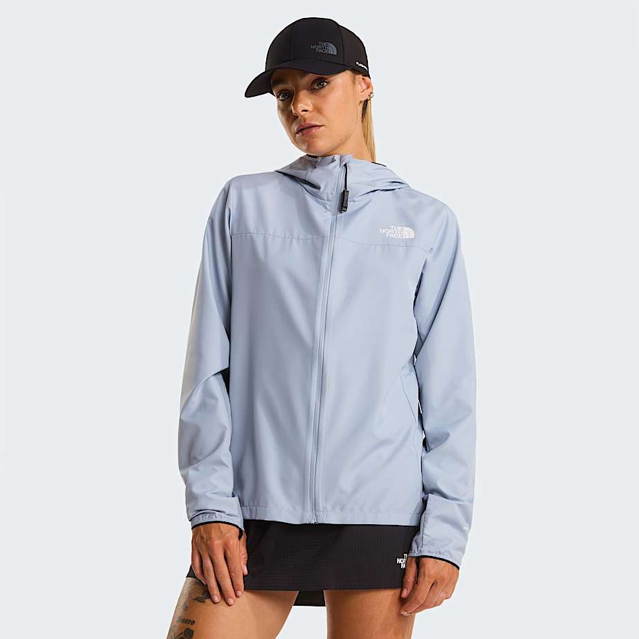 The North Face Women's Fontanales Wind Jacket Frost Grey