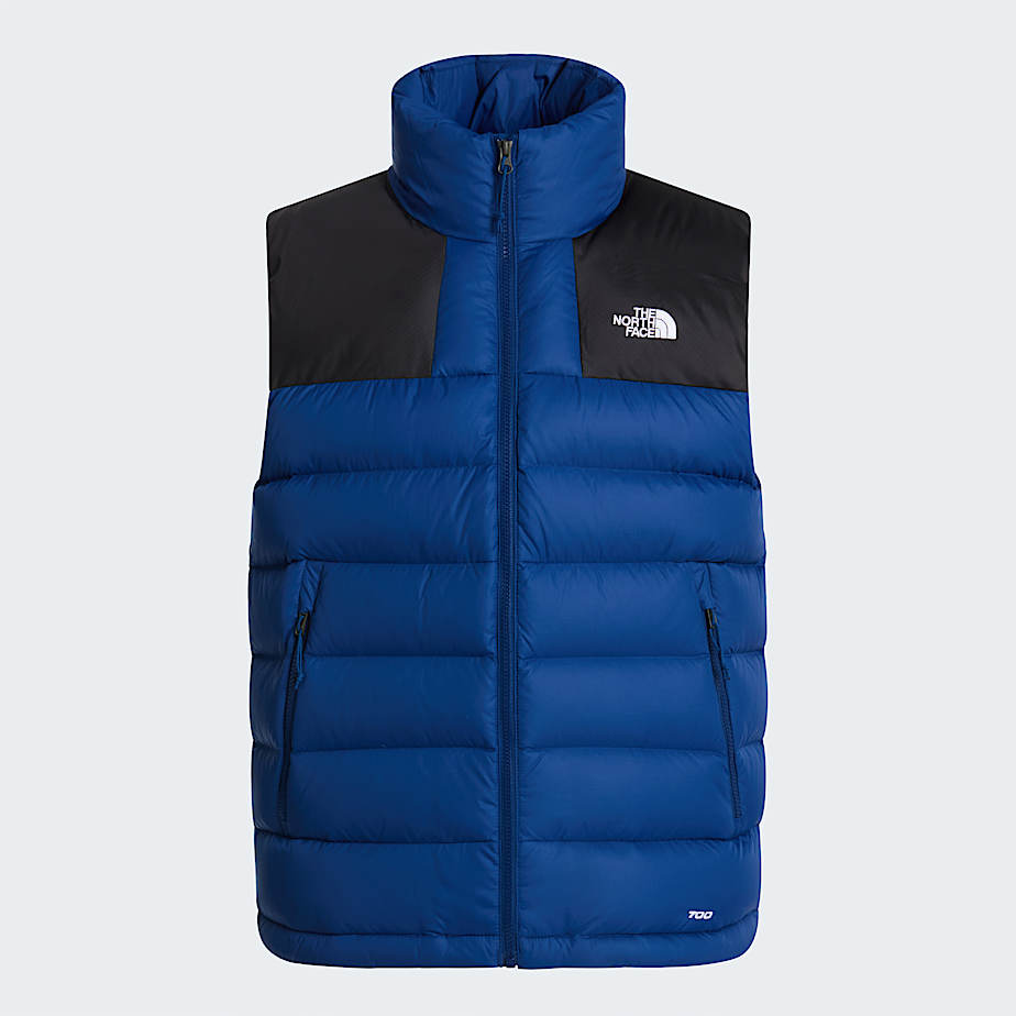 The North Face Men's Massif Gilet Estate Blue-tnf Black