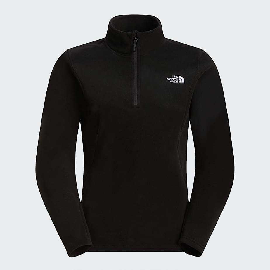 The North Face Women's Emilia 1/4 Zip Fleece Tnf Black-tnf White