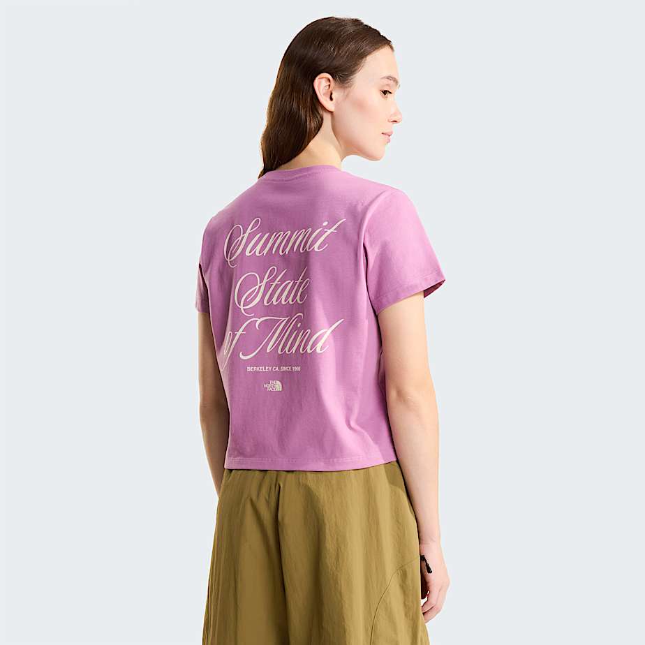 The North Face Inspire Exploration Cutie T-shirt Damen Hushed Lavender-white Dune 