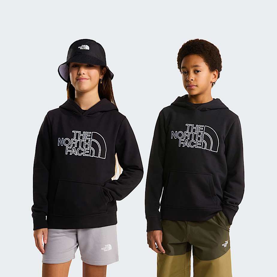 The North Face Teens' Drew Peak Light Regular Hoodie Tnf Black