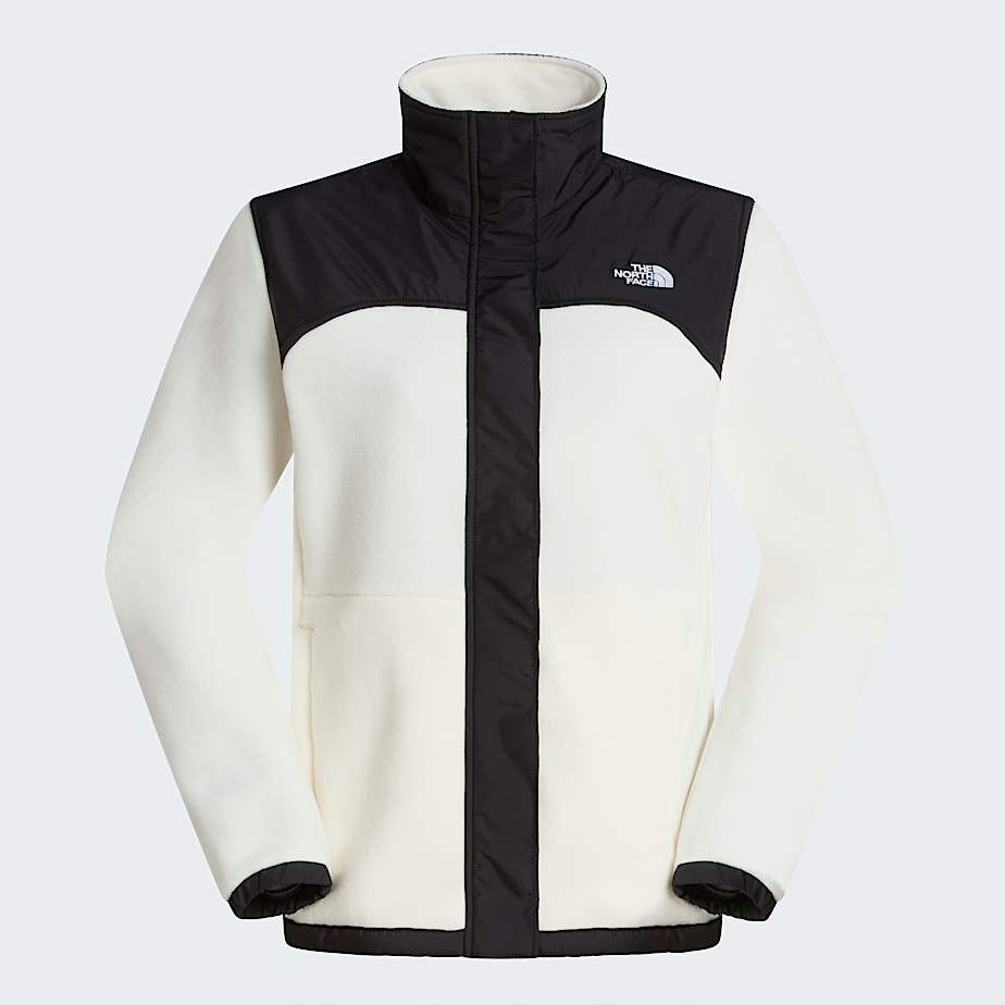 The North Face Women's Tundra Fleece Jacket White Dune