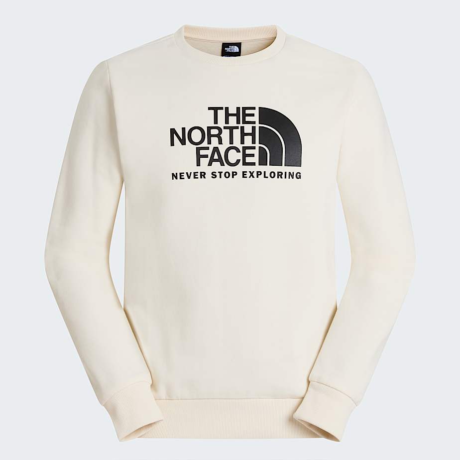 The North Face Men's New Peak Sweatshirt White Dune