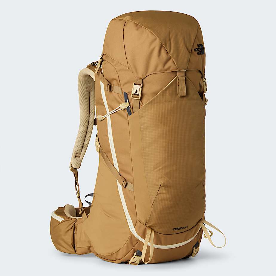 The North Face Terra 55-liter-wanderrucksack Utility Brown-khaki Stone 